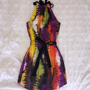 Summertime silk dress
